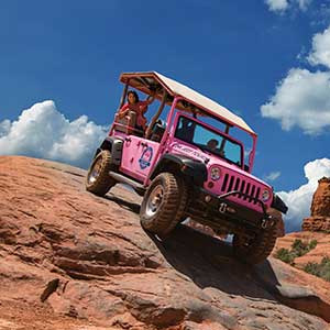 Pink Jeep
